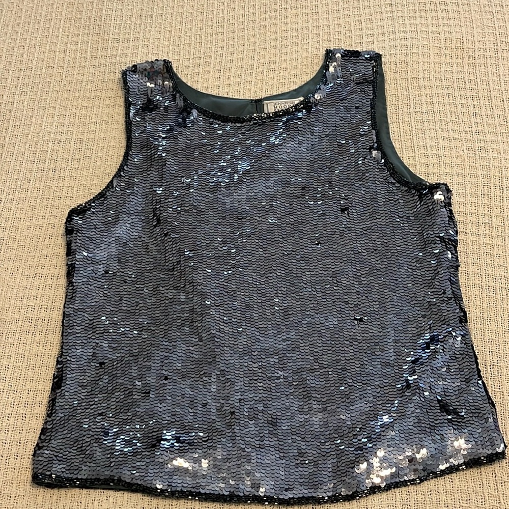 Sequin tank top